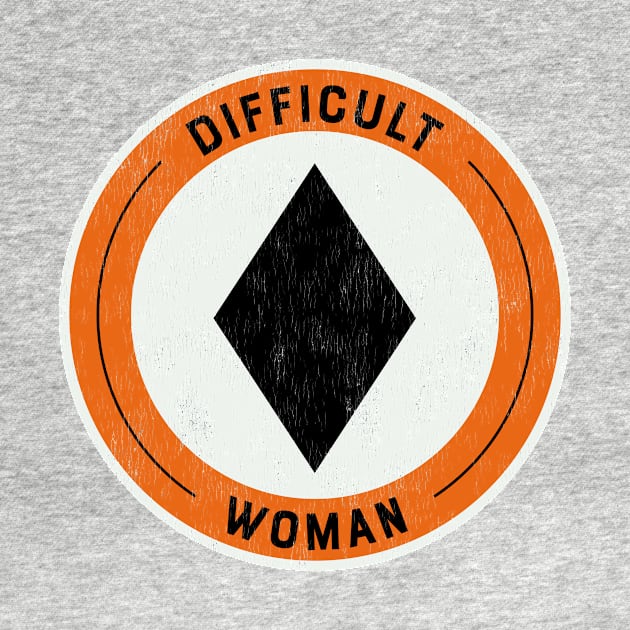 Difficult Woman - Black Diamond Skier by jwsparkes